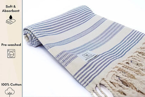 Urban Choice Premium Turkish Cotton Hand Towel Set | 18 × 28 Inches | Ultra Soft & Quick Dry